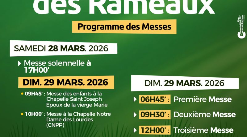 DIMANCHE DES RAMEAUX
