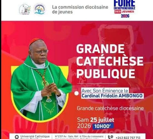 GRANDE CATÉCHÈSE PUBLIQUE