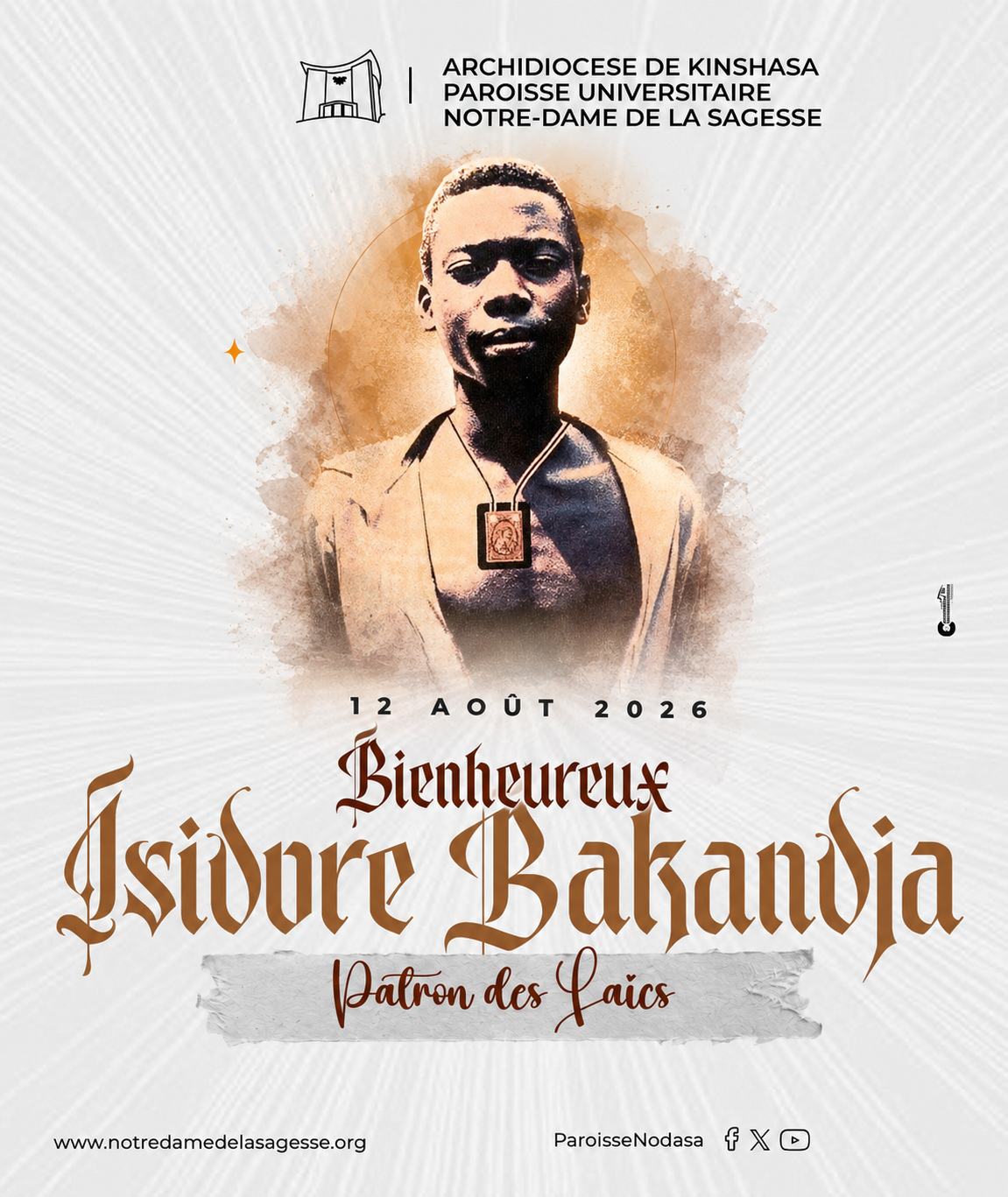 12 août – Bienheureux Isidore Bakanja